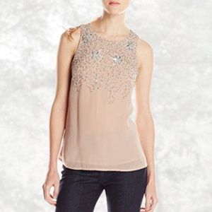 French Connection Women's Angelfire Sparkle Top